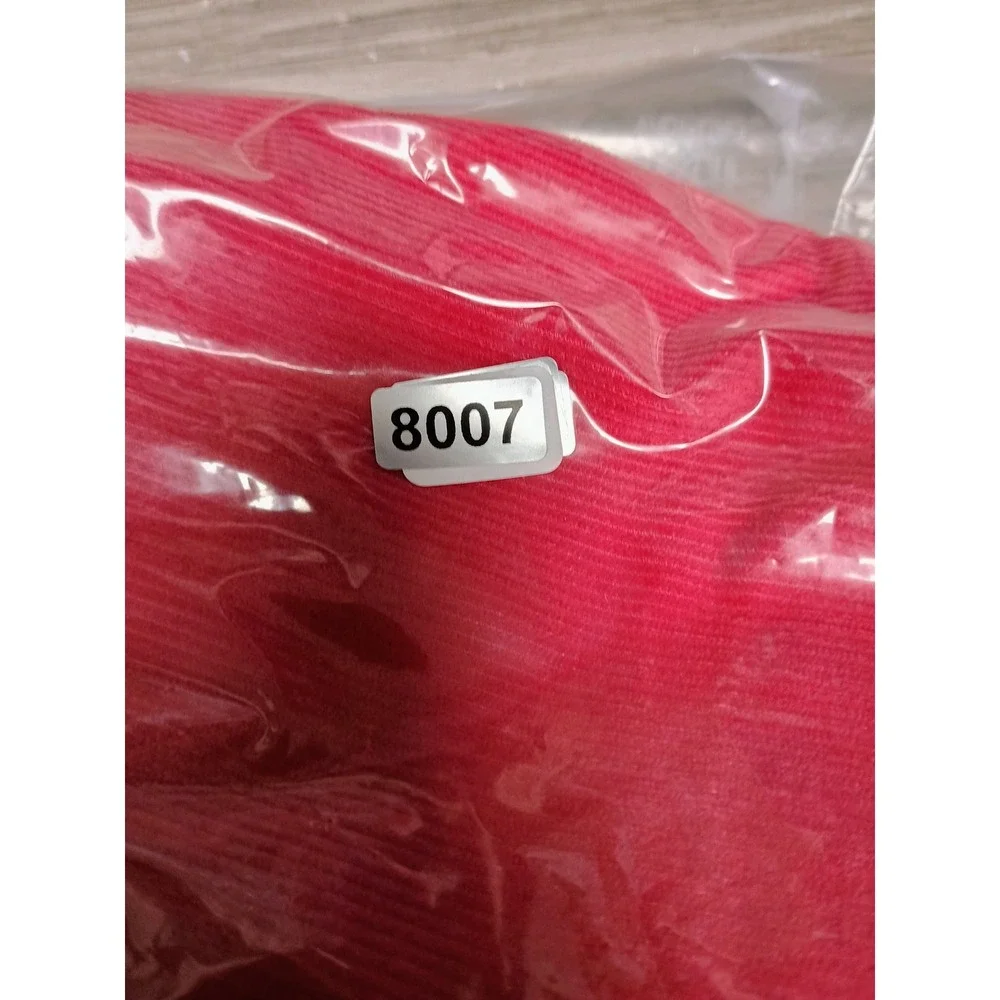 Cottagecore Fischel by Johnston Toddler 3T Red Corduroy Ruffle‎ Pinafore Dress
